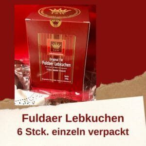 fuldaer lebkuchen 6 stueck
